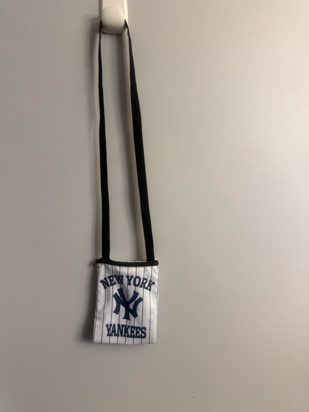 New York Yankees Mini Crossbody Bag MLB Genuine Merchandise Pinstripe Purse
